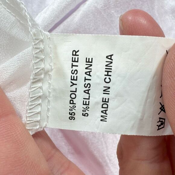 Faeriesty Maxi Dress Womens 3XL Rainbow Color Block Chiffon Layered Ruffle - Picture 4 of 10